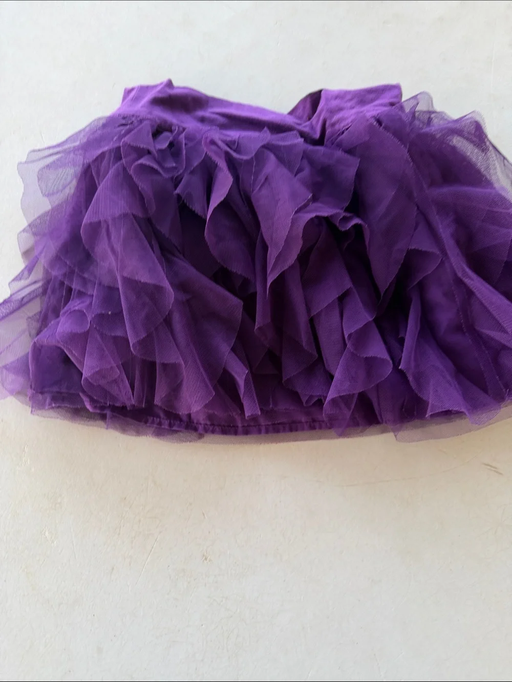 GAPKIDS Vibrant Purple Ruffle Tulle Skirt